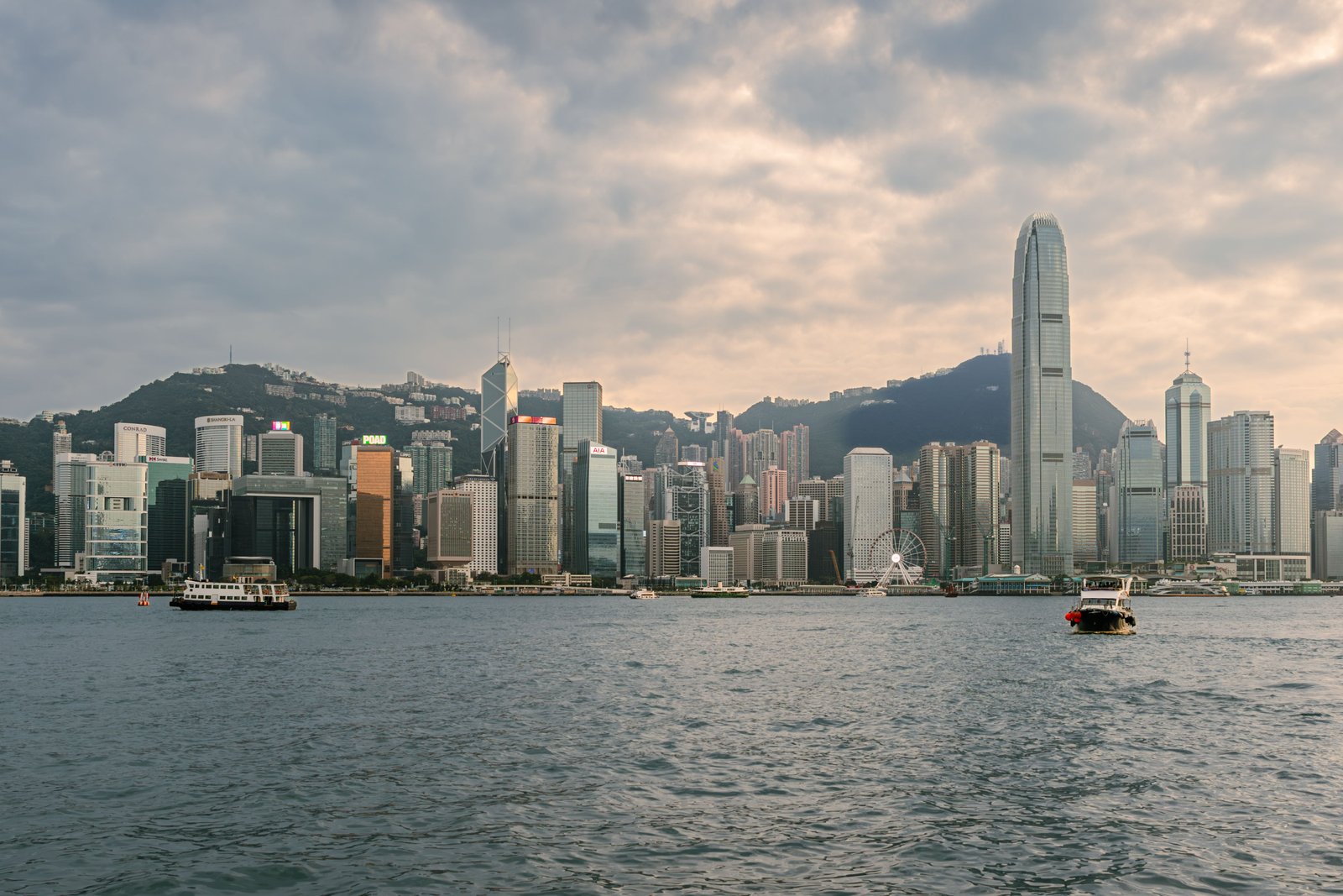 Hong Kong skyline, Victoria Harbour